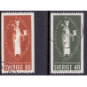 Sverige. 1964. Uppsala Ærkebispesæde. AFA nr. 523-24 **  postfrisk stemplet FDC st,