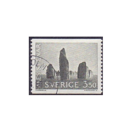 Sverige. 1966. Broncealdergrav, 3,50 kr. AFA nr. 558 **   postfrisk stemplet FDC st,