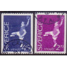 Sverige. 1967. VM i håndbold, 45 Øre-2,70 kr. AFA nr 574-75 **  postfrisk stemplet FDC st,