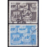Sverige. 1969. Nordens dag, 45-70 Øre, AFA nr. 636-37 **  postfrisk stemplet FDC st,