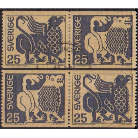Sverige. 1971. Motiver, 15-25 Øre. AFA nr. 712-714 ** (2 par+1)   postfrisk stemplet FDC st,