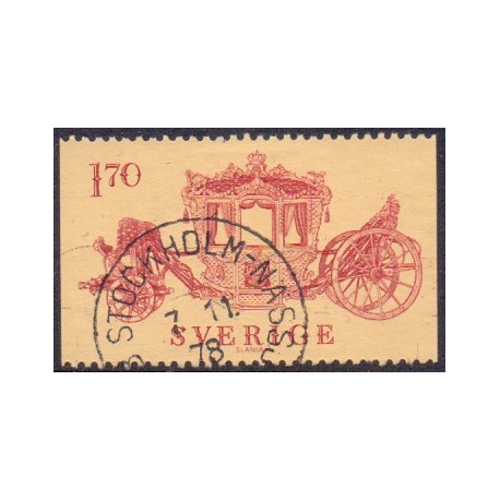 Sverige. 1978. Kroningskarat 1,70 kr. AFA nr. 1044 **   postfrisk stemplet FDC st,