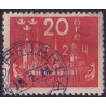 Sverige. 1924. Verdenspostkongres, 20 Øre, AFA nr. 162 **   postfrisk stemplet FDC st,