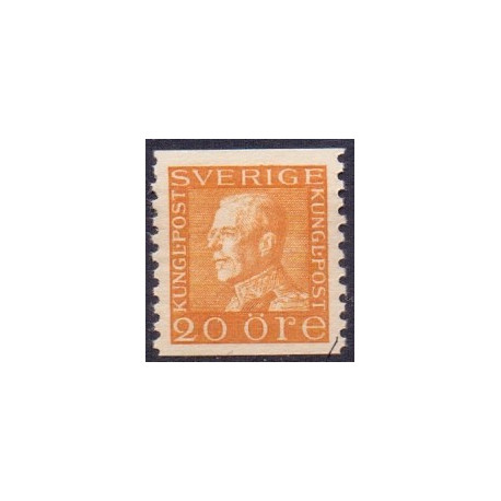 Sverige. 1934. Båndmærker 20 Øre HVIDT papir, AFA nr.  192H **  postfrisk stemplet FDC st,