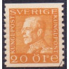 Sverige. 1934. Båndmærker 20 Øre HVIDT papir, AFA nr.  192H **  postfrisk stemplet FDC st,