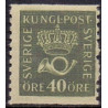 Sverige. 1920. Båndmærker, 40 Øre. Olivgrøn, Tp. II AFA nr. 132b **  postfrisk stemplet FDC st,