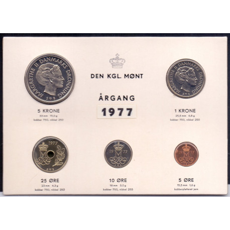 Den Kgl. Møntsæt 1977