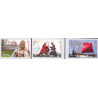 Norge. 2014. Turistfrimærker. AFA nr 1841-43 **   stemplet postfrisk FDC