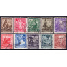 italy/Italien. 1938 Jubilæum for marchen mod Rom.AFA nr. 536-545 st.