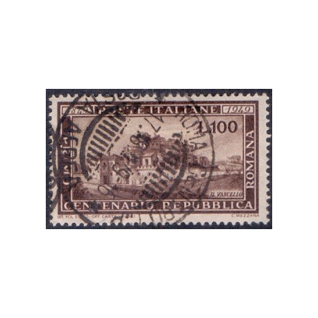 italy Italien. 1949. Republikken Romana. AFA nr. 696 st.