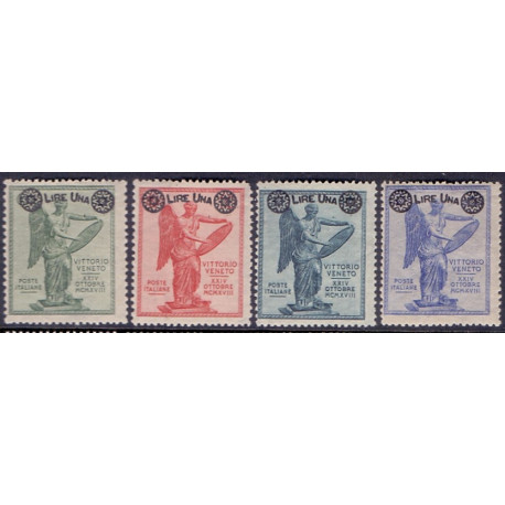 italy Italien. 1924. Sejrsudgaven nyt overtryk. AFA nr. 168-71 * (AFA 1260 **)
