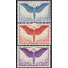 Schweiz/Helvetia. 1924. Luftpost AFA nr. 203-05* (AFA 1320**) 