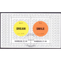 2018. Yoko One, miniark, AFA nr. 1934A, postfrisk    Stemplet FDC