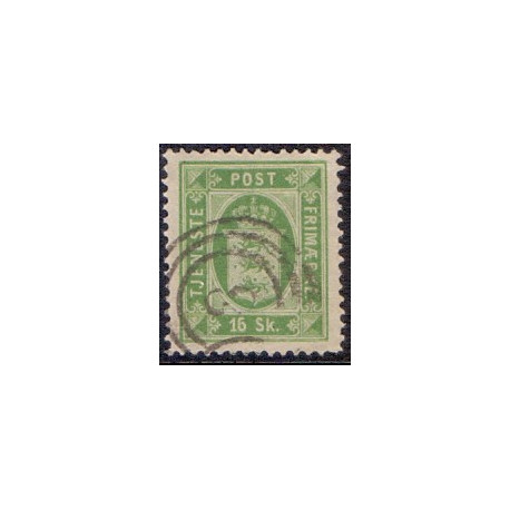 Danmark Tjenste AFA nr 3 **/MNH stemplet/used