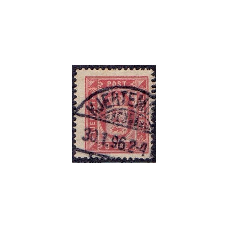 Danmark Tjenste 1875 AFA nr 6 **/MNH stemplet/used
