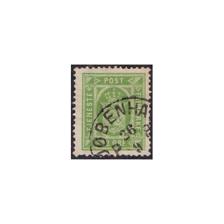 Danmark Tjenste 1875 AFA nr 7a **/MNH stemplet/used