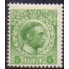 DWI. 1915-16 Kong Chr. X. 5 bit. AFA nr 44 **   /st.