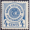 DWI. Portomærker 1902. 4 cent. AFA nr. 2 **    /st.