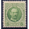 DWI. 1907-08. Kong Fred. VIII 5 bit. AFA nr 36 **  /st.