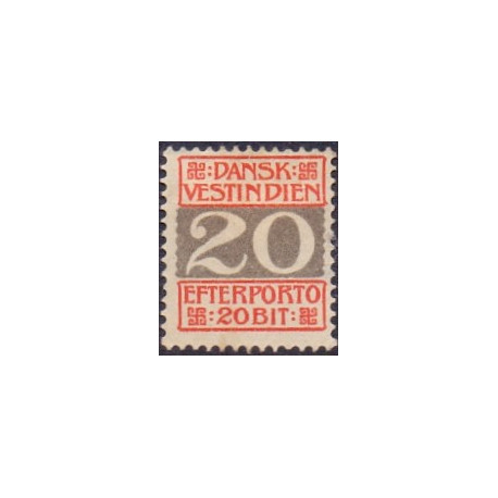 DWI. Portomærker 1905. 20 bit. AFA nr. 6 **   /st.
