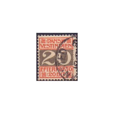 DWI. Portomærker 1905. 20 bit. AFA nr. 6 **   /st.