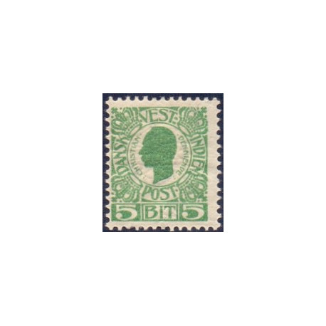 DWI. 1905. Kong Chr. IX 5 bit. AFA nr 24 **   /st.