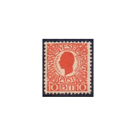 DWI. 1905. Kong Chr. IX. 10 bit. AFA nr 25 **   /st.