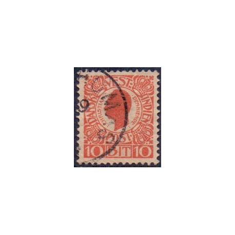 DWI. 1905. Kong Chr. IX. 10 bit. AFA nr 25 **   /st.