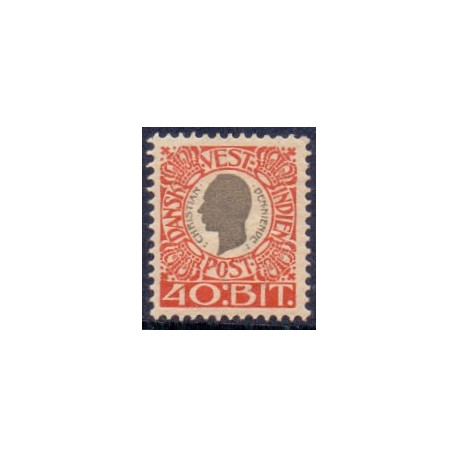 DWI. 1905. Kong Chr. IX. 40 bit. AFA nr 28 **   /st.