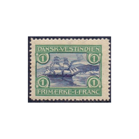 DWI. 1905. St. Thomas Havn 1 fr. AFA nr 30 **   /st.