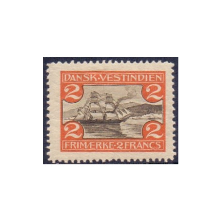 DWI. 1905. St. Thomas Havn 2 fr. AFA nr 31 **   /st.
