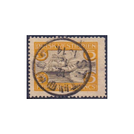 DWI. 1905. St. Thomas Havn 5 fr. AFA nr 32 **   /st.