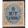 DWI. 1905. Provisorier 5 BIT/4 c. AFA nr 33 **  /st.