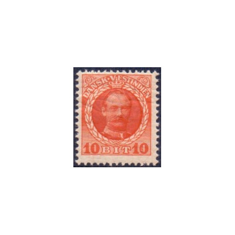 DWI. 1907-08. Kong Fred. VIII 10 bit. AFA nr 37 **  /st.