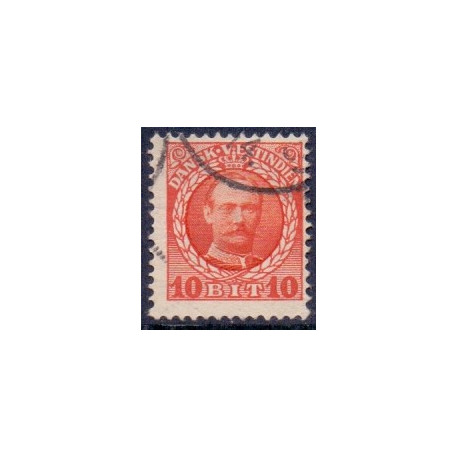 DWI. 1907-08. Kong Fred. VIII 10 bit. AFA nr 37 **  /st.