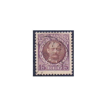 DWI. 1907-08. Kong Fred. VIII 15 bit. AFA nr 38 **  /st.