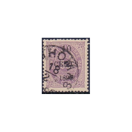 DWI. 1895. 10 CENT/50c Violet. AFA nr 15 **    /st.