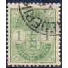 DWI. 1900. 1 cent grøn. AFA nr 16 **   /st.