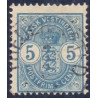 DWI. 1900. 5 cent blå. AFA nr 17 st. **   /st.