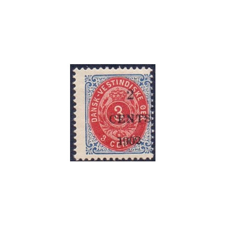 DWI. 1902. 2 CENT/3c. OMV RM. AFA nr 18By **   /st.