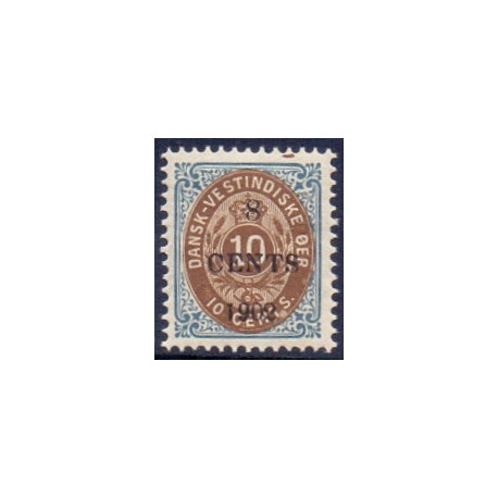 DWI. 1902. 8 CENT/10 c. VARINT . AFA nr 19w **  /st.