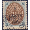 DWI. 1902. 8 CENT/10 c. RET RAMME. AFA nr 19 **   /st.