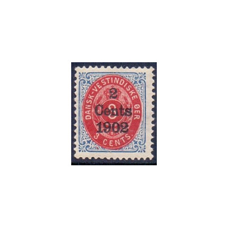 DWI. 1902. 2 cents/3c. OMV. RM. AFA nr 20y **  /st.