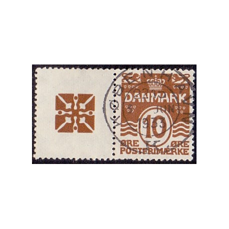 Korstegning. AFA nr. 51 **       stemplet postfrisk brev