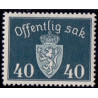 Norge. Tjenste. 1937-38. 40 Øre. AFA nr. 30 **   / st.