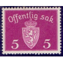 Norge. Tjenste. 1939-42. 5 Øre. AFA nr. 33 **   / st.