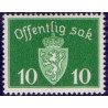 Norge. Tjenste. 1939-42. 10 Øre. AFA nr. 35 **    / st.