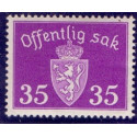 Norge. Tjenste. 1939-42. 35 Øre. AFA nr. 37 **   / st.