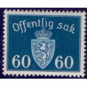 Norge. Tjenste. 1939-42. 60 Øre. AFA nr. 39 **   / st.
