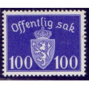 Norge. Tjenste. 1939-42. 100 Øre. AFA nr. 40 **   / st.